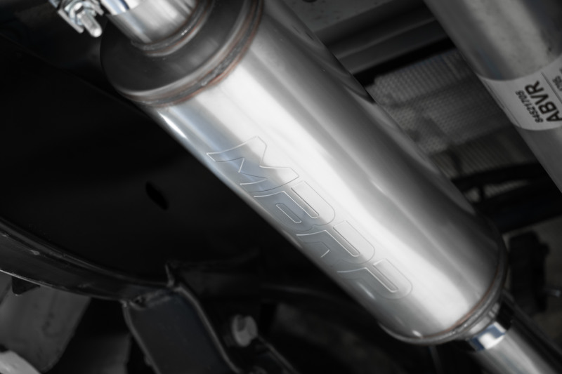 GMC Canyon Performance Exhaust - MBRP - Armor Pro Cat Back, Single High Clearance Rear Exit, 3 in. T304 Stainless Steel - `23-`27