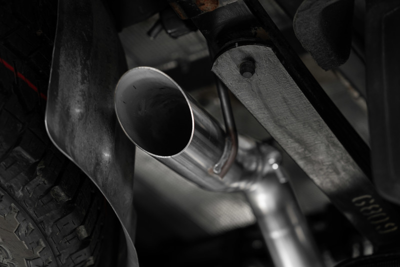 GMC Canyon Performance Exhaust - MBRP - Armor Pro Cat Back, Single High Clearance Rear Exit, 3 in. T304 Stainless Steel - `23-`27