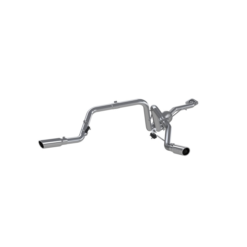 GMC 1500 Classic Performance Exhaust - Dual Split Side Exit - MBRP - Cat Back, Armor Lite Series - `03-`07