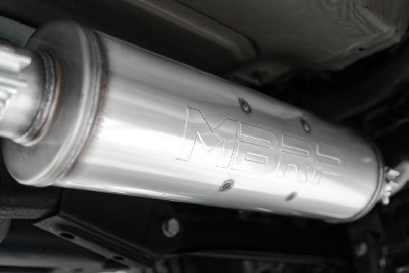GMC Yukon Performance Exhaust - Single Side Exit - MBRP - Armor Pro Series, Cat Back, T304 Stainless Steel, 3in Tubing - `15-`20