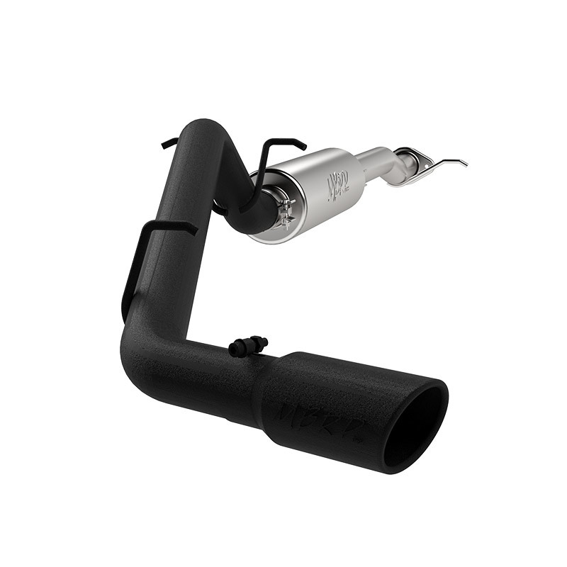 Chevrolet Colorado Performance Exhaust - Single Side Exit - MBRP - Armor BLK Cat Back - Black - `15-`27