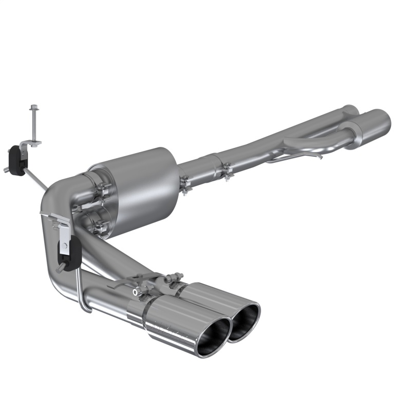 Chevrolet Silverado 1500 Performance Exhaust - Pre-Axle Dual Side Exit - MBRP - Armor Pro Cat Back - `19-`27