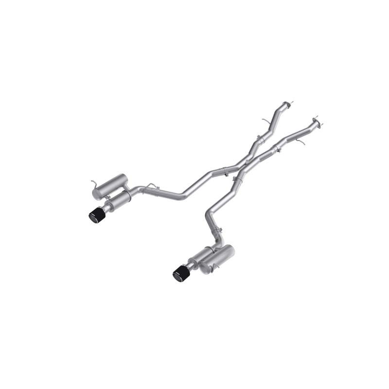 Dodge Durango Performance Exhaust - Dual Rear Exit - MBRP - Armor Pro Cat Back with Carbon Fiber Tips - `11-`27