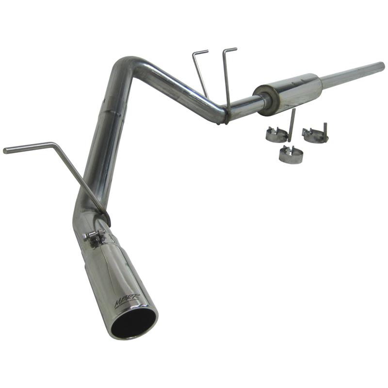 RAM 1500 Classic Performance Exhaust - Single Side Exit - MBRP - ARMOR PLUS Series, Cat Back, T409 Stainless Steel - 2019