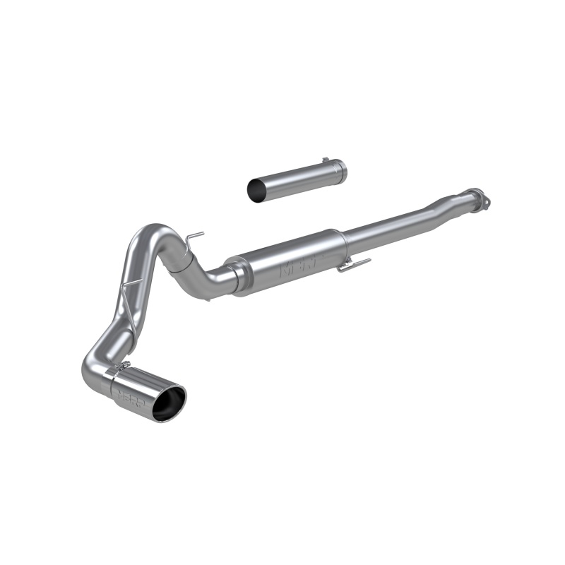Ford F150 Performance Exhaust - MBRP - Armor Lite Cat Back, Single Side Exit, Race Version, Aluminized Steel - `21-`27