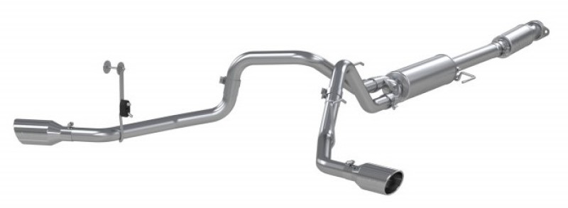 Ford F150 Performance Exhaust - MBRP - Cat Back, Aluminized Steel, Dual Split Side - `21-`27