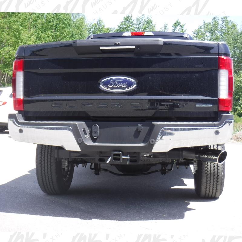 Ford F-350 Performance Exhaust - Single Side - MBRP - Cat Back, T304 Stainless Steel, Armor Pro Series - `17-`27