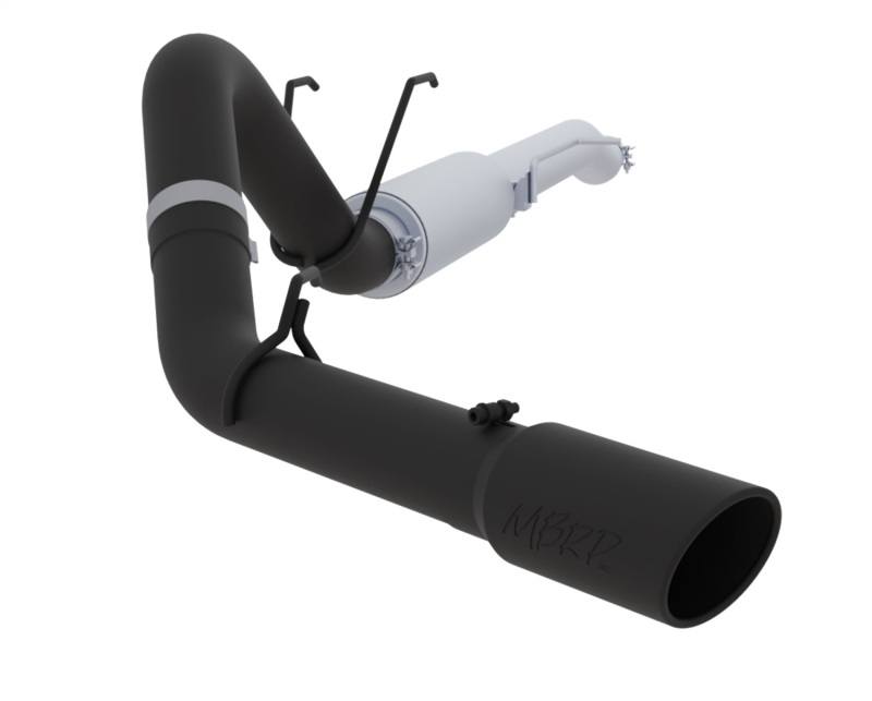 Ford F-350 Performance Exhaust - Single Side Exit - MBRP - Armor BLK Cat Back - Black - `17-`27