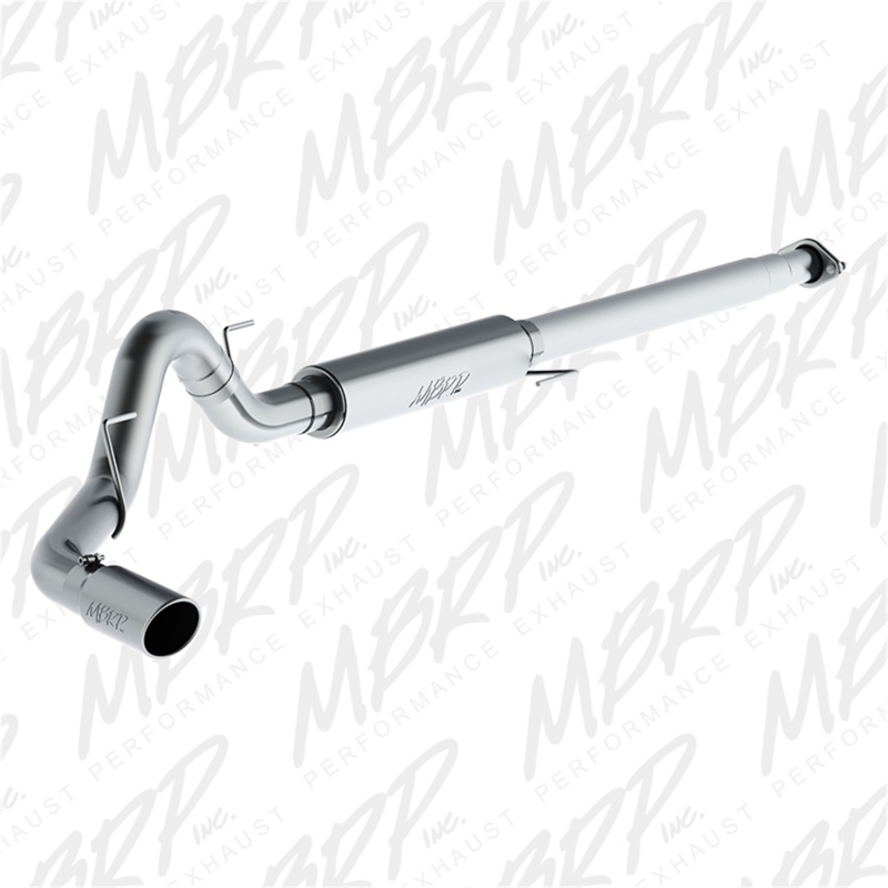 Ford F-150 Performance Exhaust - Single Side Exit - MBRP - Armor Plus Cat Back T409 Stainless Steel - `15-`27