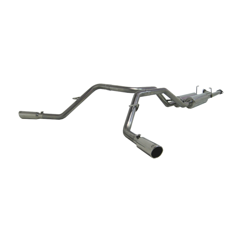 Toyota Tundra Performance Exhaust - Dual Side Exit - MBRP - Cat Back, Armor Plus, T409 Stainless Steel - `07-`09