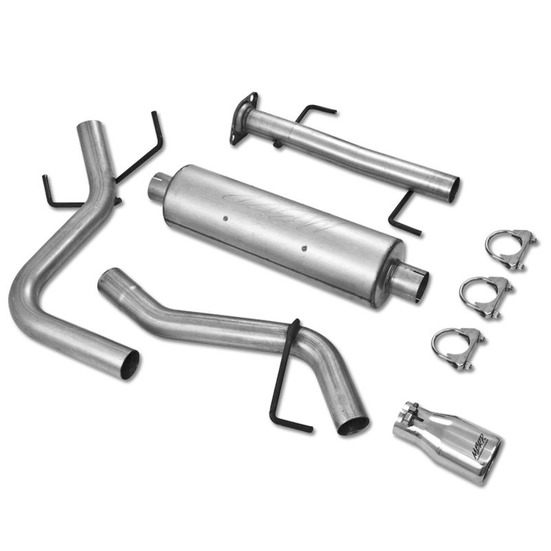 Toyota FJ Performance Exhaust - Single Rear Exit - MBRP - Cat Back AL - `07-`09