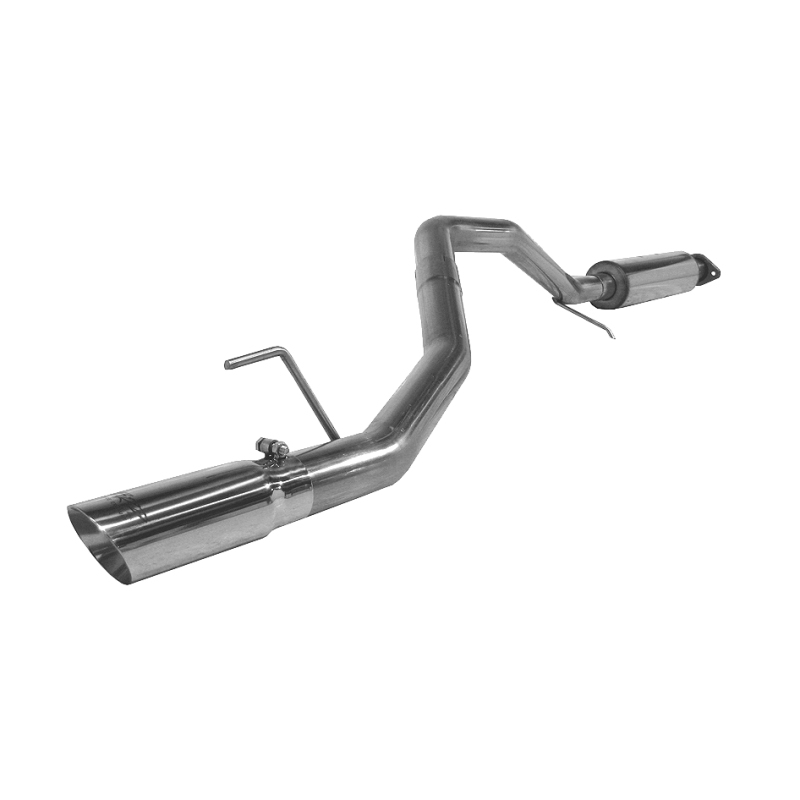 Jeep Commander Performance Exhaust - Single Rear Exit - MBRP - Armor Plus Cat Back - `06-`08