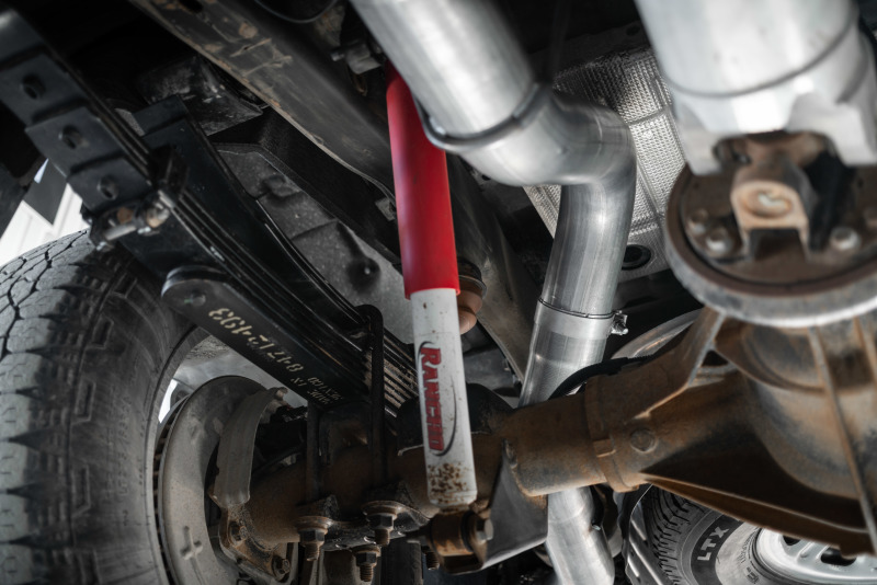 GMC 3500 Performance Exhaust - Single Side Exit - MBRP - Cat Back, Armor BLK Series - Black - `20-`27