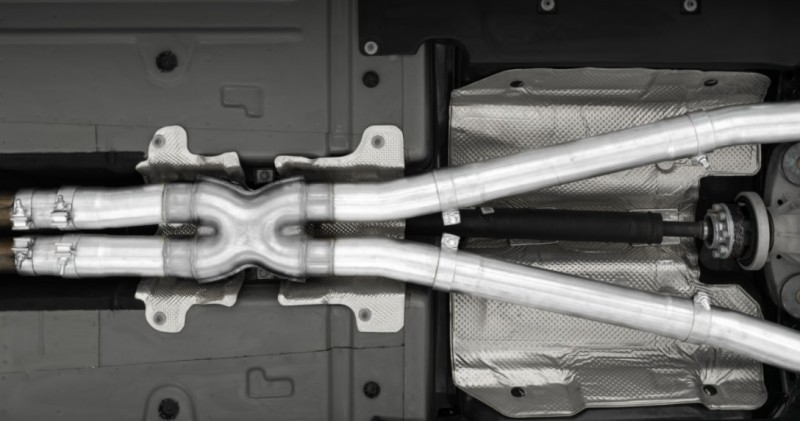 Dodge Challenger Performance Exhaust - Rear - MBRP - Cat Back + Race Series + Quad Carbon Fiber Tips - `15-`27