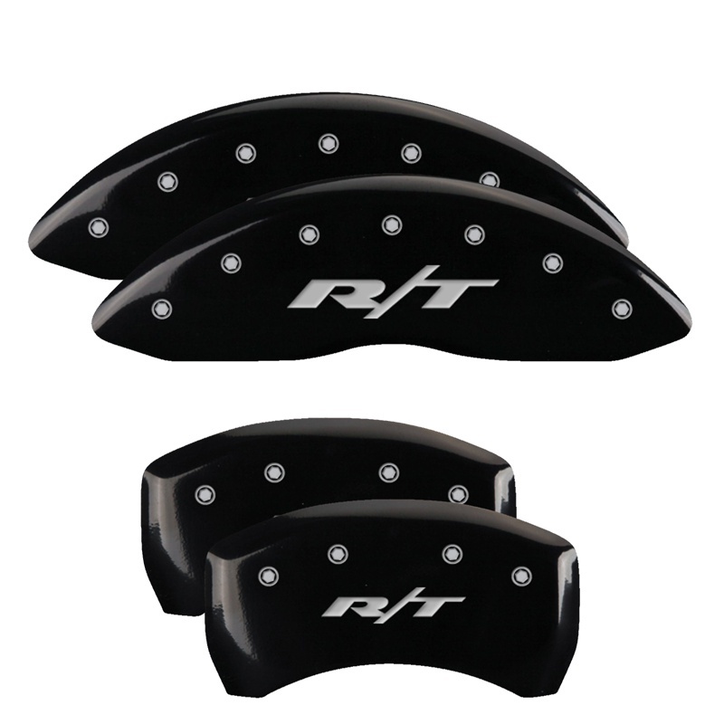 Dodge Magnum Caliper Covers - Front + Rear - MGP - RT1-Truck - Black - `05-`10