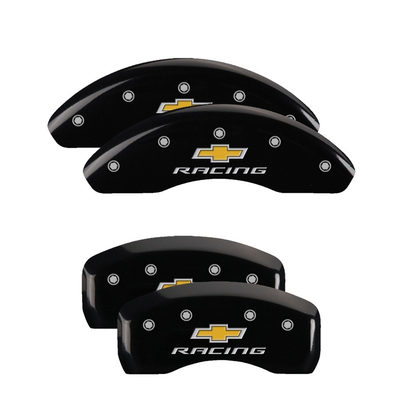 Chevrolet Cruze Brake Caliper Covers - Front + Rear - MGP - Black - `14-`16