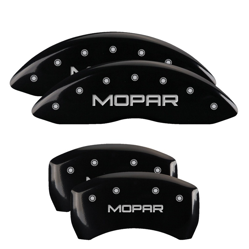 Chrysler Crossfire Caliper Covers - Front + Rear - MGP - Black - `05-`06