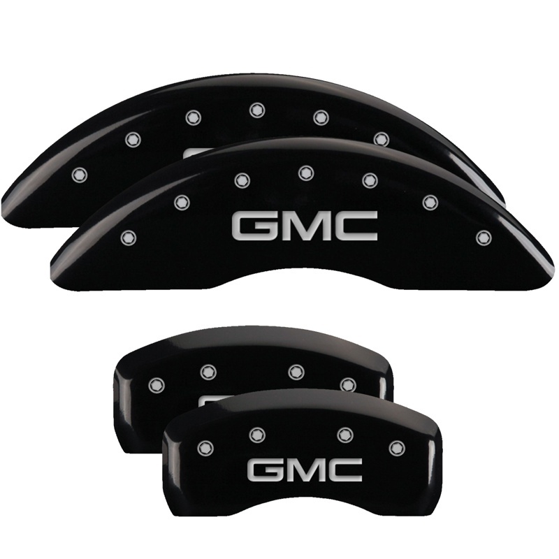 GMC Acadia Caliper Covers - Front + Rear - MGP - Black - `07-`17