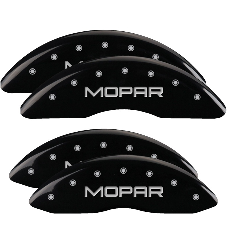 RAM 2500 Caliper Covers - Front + Rear - MGP - MOPAR - Black - `11-`18