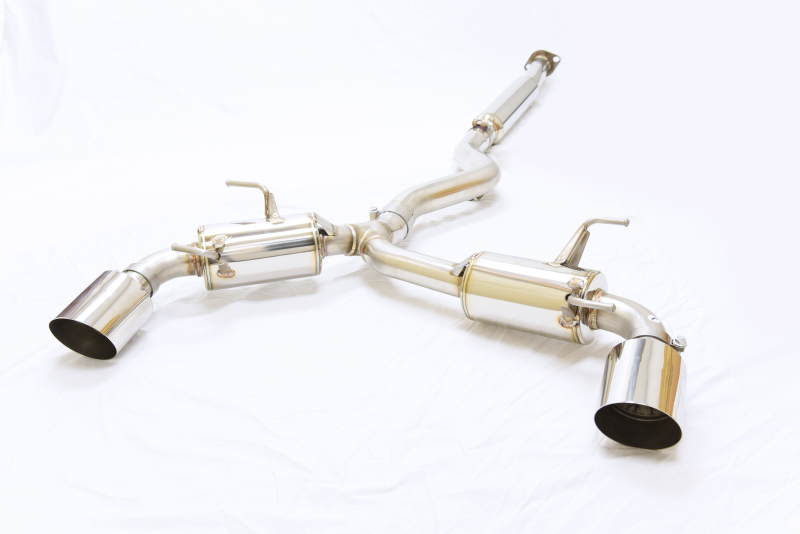 Toyota GR86 Performance Exhaust - MXP - Comp RS, Cat Back - Polished - `17-`27 Toyota GR86 Performance Exhaust - MXP - Comp RS, Cat Back - Polished - `17-`27