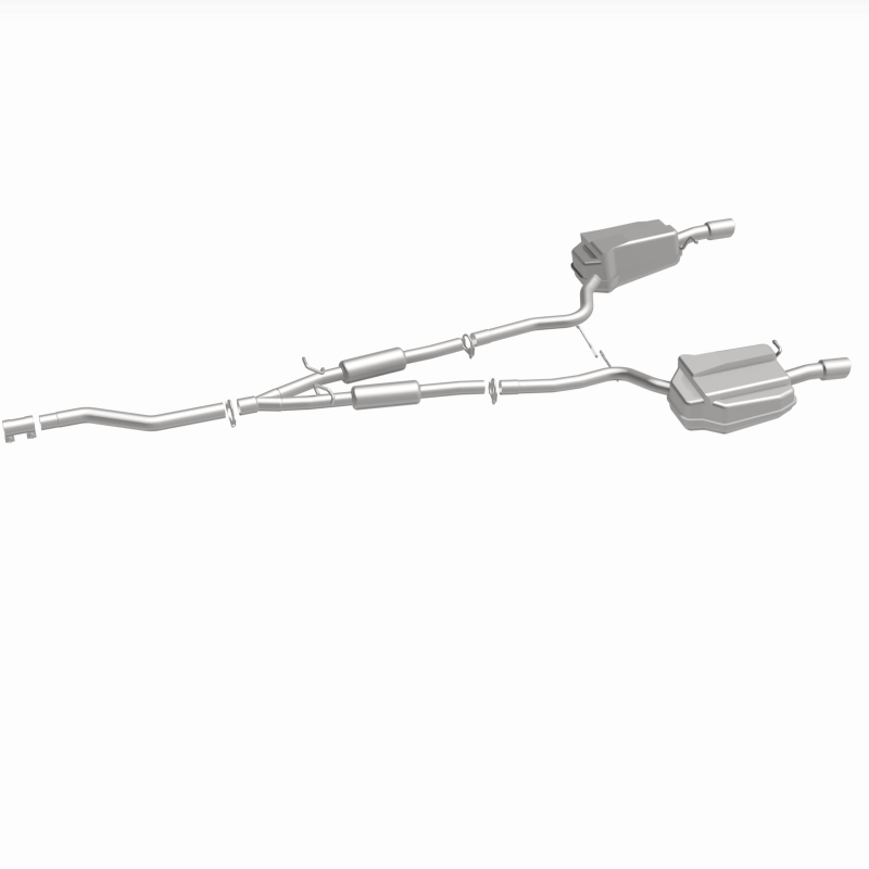 Audi A4 Quattro Performance Exhaust - Magnaflow - BRE Cat Back - `05-`08