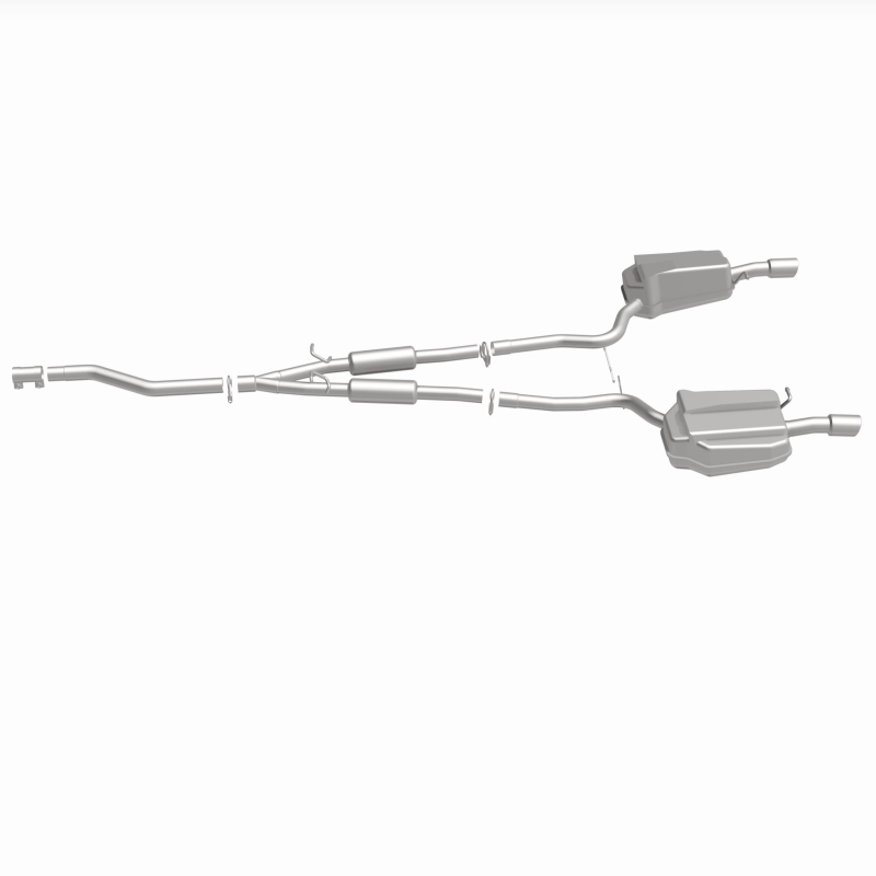 Audi A4 Quattro Performance Exhaust - Magnaflow - BRE Cat Back - `05-`08