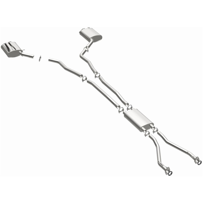 Cadillac CTS Performance Exhaust - Magnaflow - BRE Direct-Fit Replacement Cat Back - `04-`07