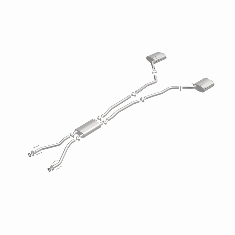 Cadillac CTS Performance Exhaust - Magnaflow - BRE Direct-Fit Replacement Cat Back - `04-`07