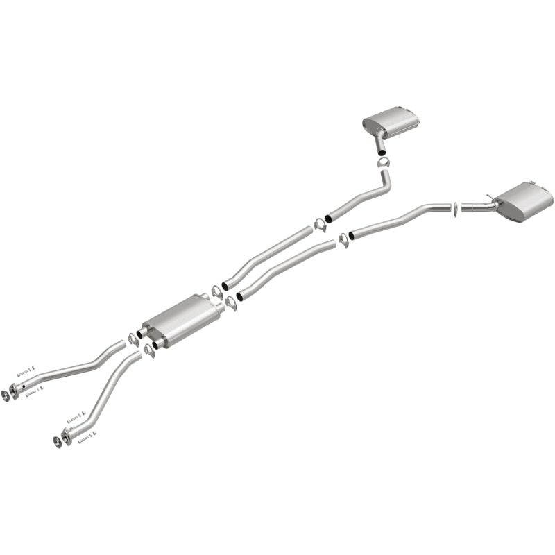 Cadillac STS Performance Exhaust - Magnaflow - BRE Direct-Fit Replacement Cat Back - `04-`07