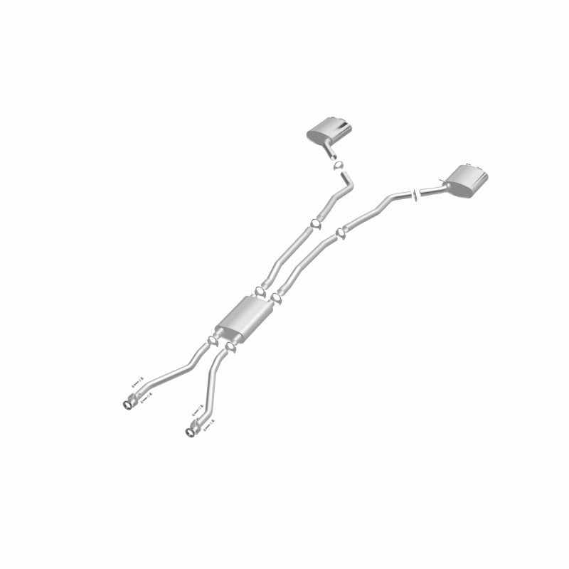 Cadillac STS Performance Exhaust - Magnaflow - BRE Direct-Fit Replacement Cat Back - `04-`07