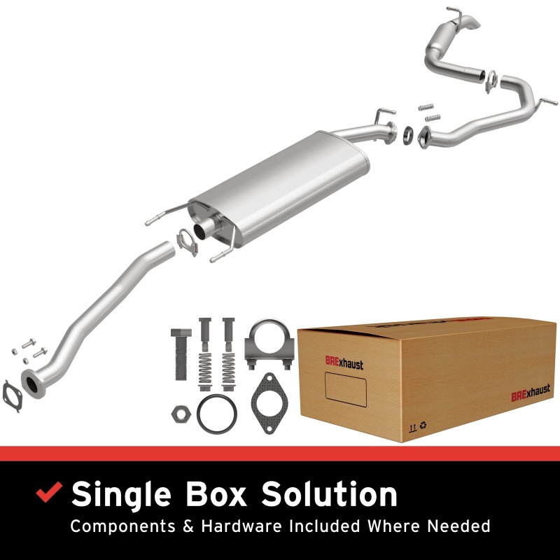 Toyota RAV4 Performance Exhaust - Magnaflow - Direct-Fit, Aluminized Steel - `13-`18