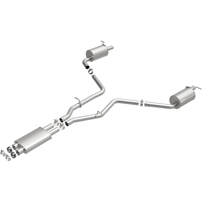 Mercedes-Benz E350 Performance Exhaust - Magnaflow - Direct-Fit - `12-`16