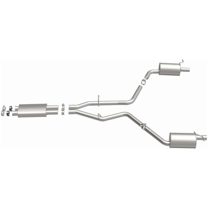 Mercedes-Benz E350 Performance Exhaust - Magnaflow - Direct-Fit - `12-`16