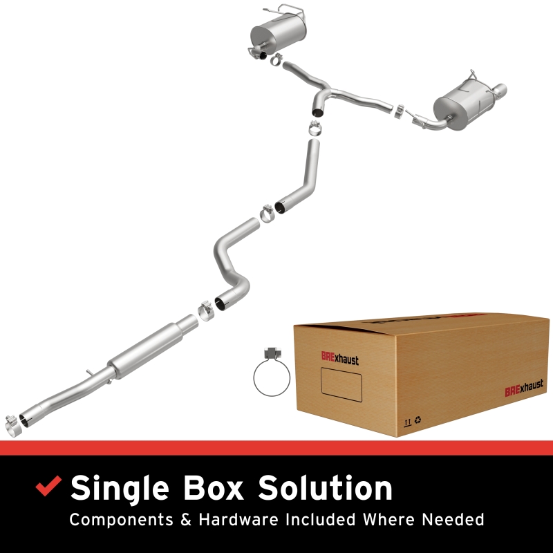 Dodge Journey Performance Exhaust - Magnaflow - Direct-Fit Replacement, Mandrel Bent - `09-`10