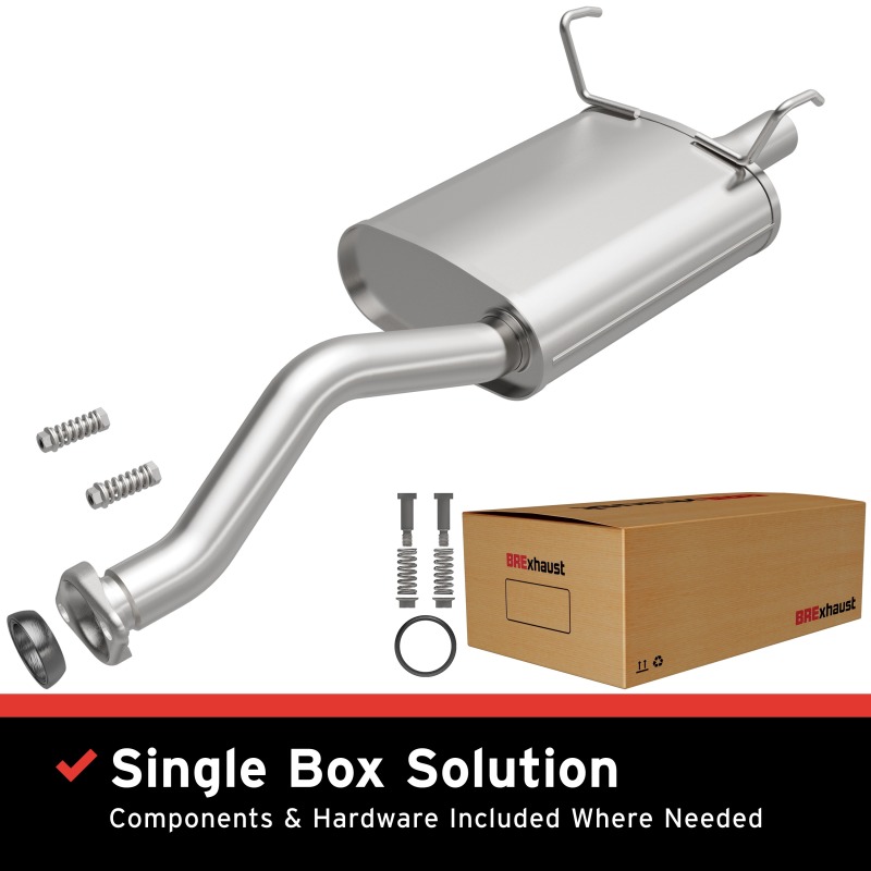 Acura RSX Performance Exhaust - Rear - Magnaflow - BRExhaust Direct-Fit Muffler Kit 108-0049 - Aluminized Steel - `02-`06