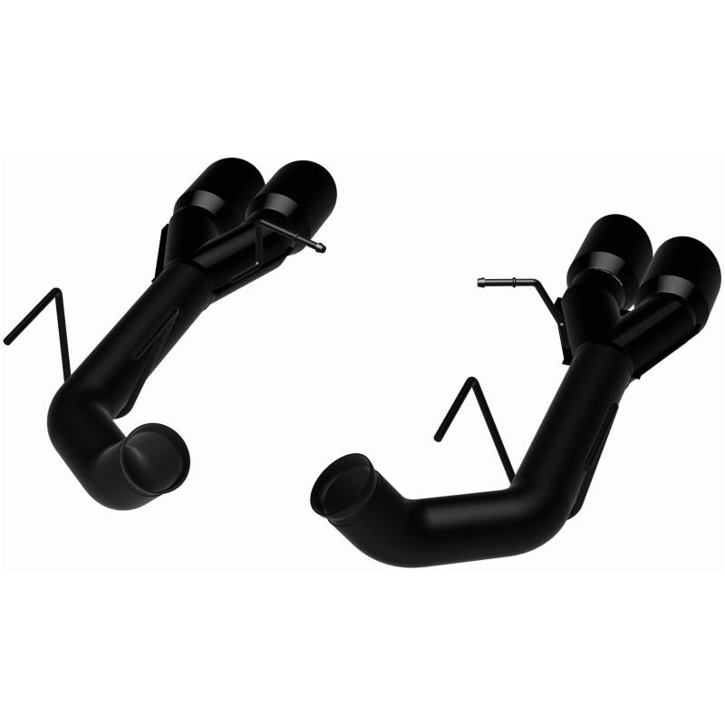 Ford Mustang Performance Exhaust - Rear - Magnaflow - Catback Quad Split Rear Exit - Black - `13-`14
