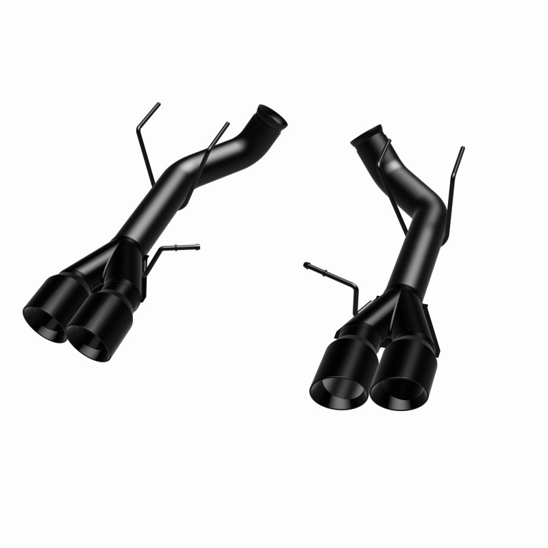Ford Mustang Performance Exhaust - Rear - Magnaflow - Catback Quad Split Rear Exit - Black - `13-`14