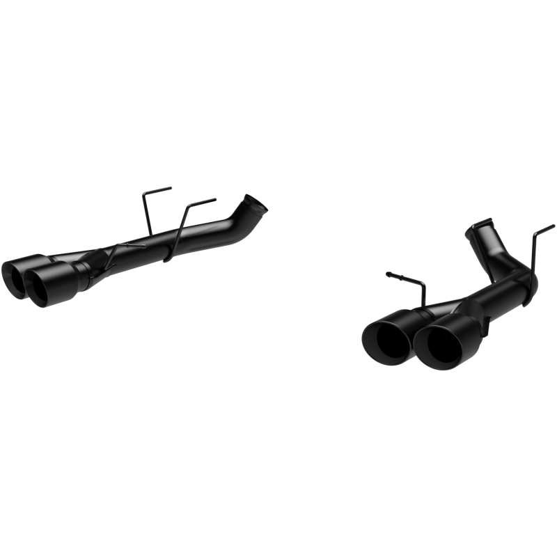 Ford Mustang Performance Exhaust - Rear - Magnaflow - Catback Quad Split Rear Exit - Black - `13-`14