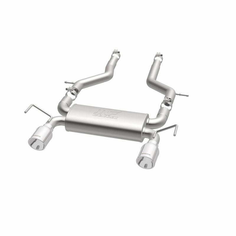 Cadillac ATS Performance Exhaust - Rear - Magnaflow - Axle Back Street Series - Polished - `13-`18