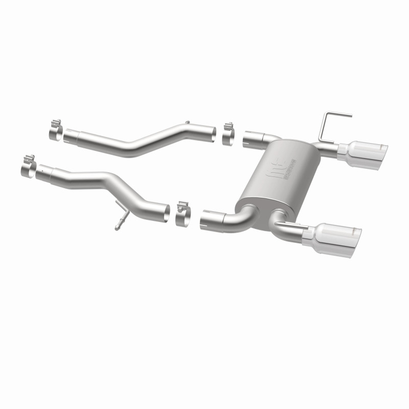 Cadillac ATS Performance Exhaust - Rear - Magnaflow - Axle Back Street Series - Polished - `13-`18