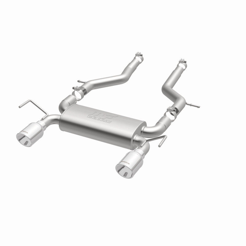 Cadillac ATS Performance Exhaust - Rear - Magnaflow - Axle Back Street Series - Polished - `13-`18