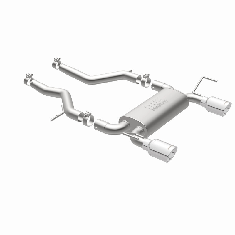 Cadillac ATS Performance Exhaust - Rear - Magnaflow - Axle Back Street Series - Polished - `13-`18