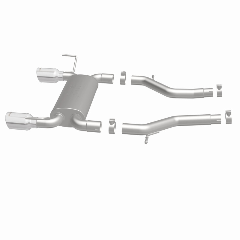 Cadillac ATS Performance Exhaust - Rear - Magnaflow - Axle Back Street Series - Polished - `13-`18