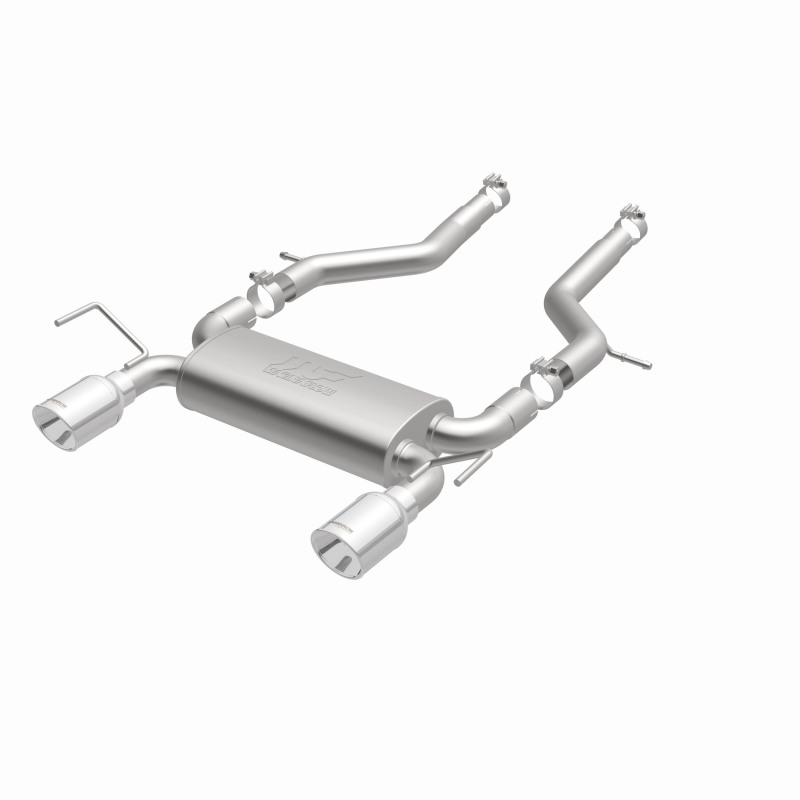 Cadillac ATS Performance Exhaust - Rear - Magnaflow - Axle Back Street Series - Polished - `13-`18