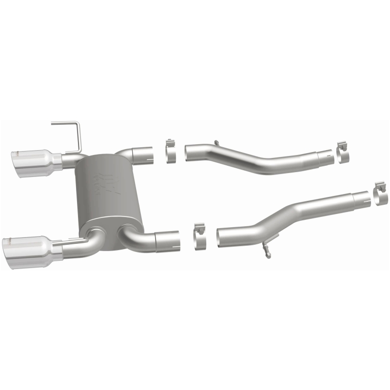 Cadillac ATS Performance Exhaust - Rear - Magnaflow - Axle Back Street Series - Polished - `13-`18