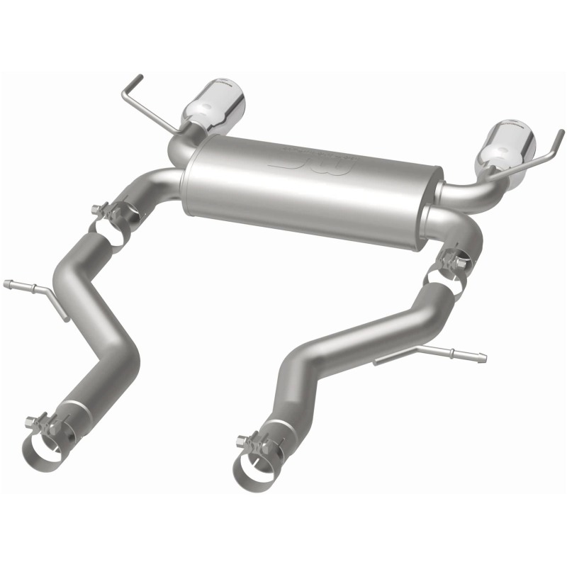 Cadillac ATS Performance Exhaust - Rear - Magnaflow - Axle Back Street Series - Polished - `13-`18