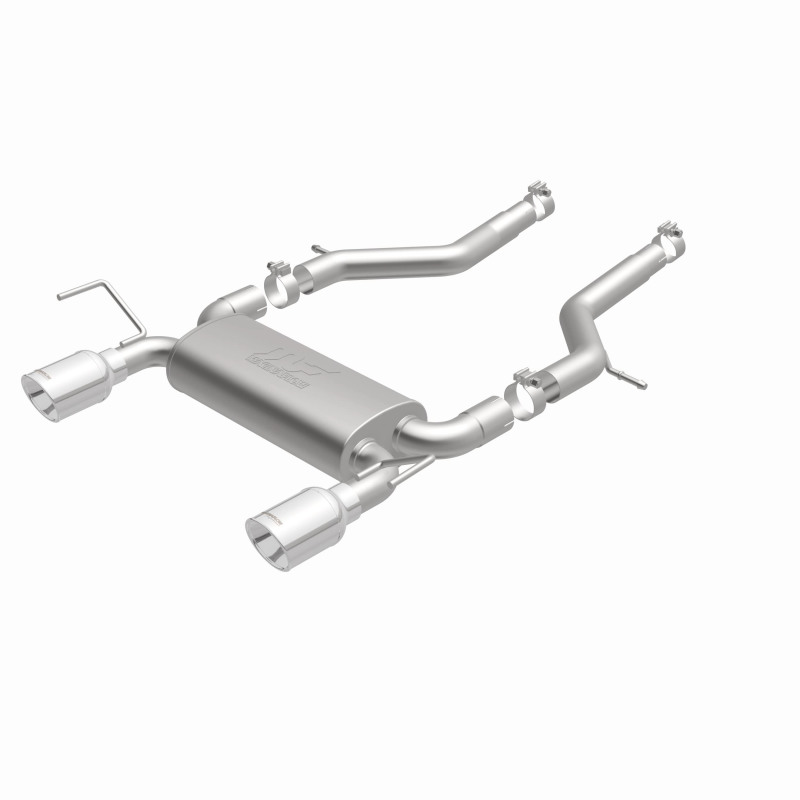 Cadillac ATS Performance Exhaust - Rear - Magnaflow - Axle Back Street Series - Polished - `13-`18