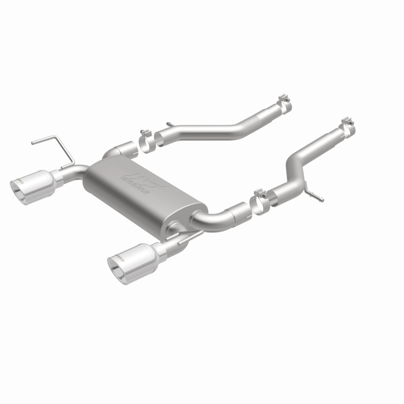 Cadillac ATS Performance Exhaust - Rear - Magnaflow - Axle Back Street Series - Polished - `13-`18