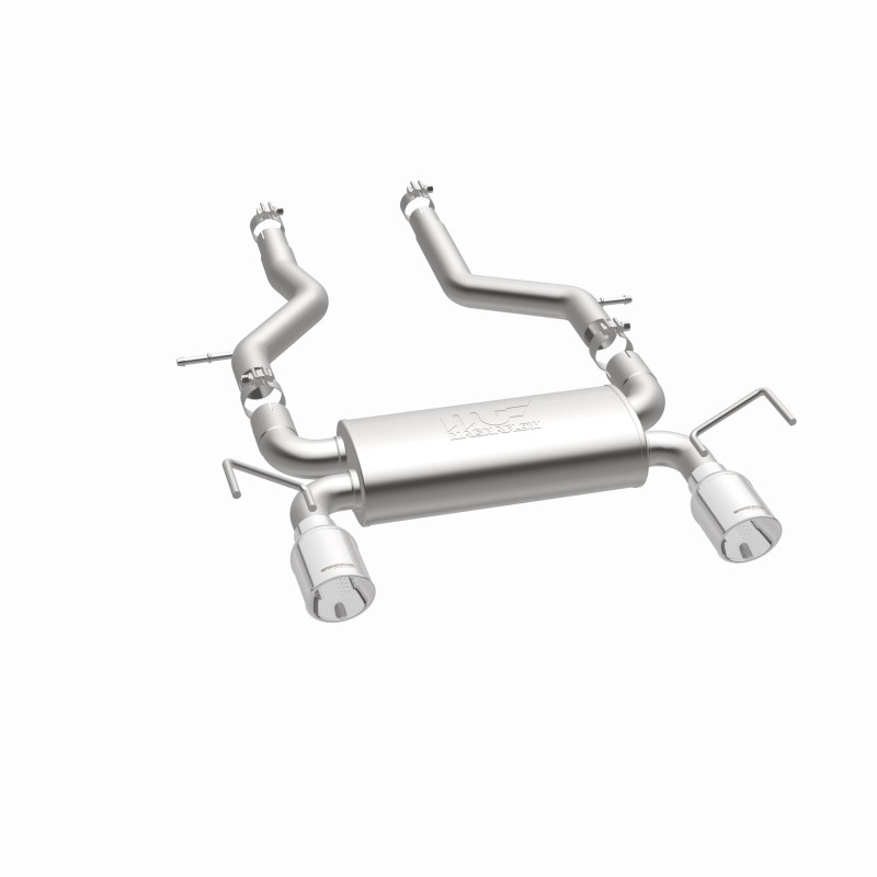 Cadillac ATS Performance Exhaust - Rear - Magnaflow - Axle Back Street Series - Polished - `13-`18