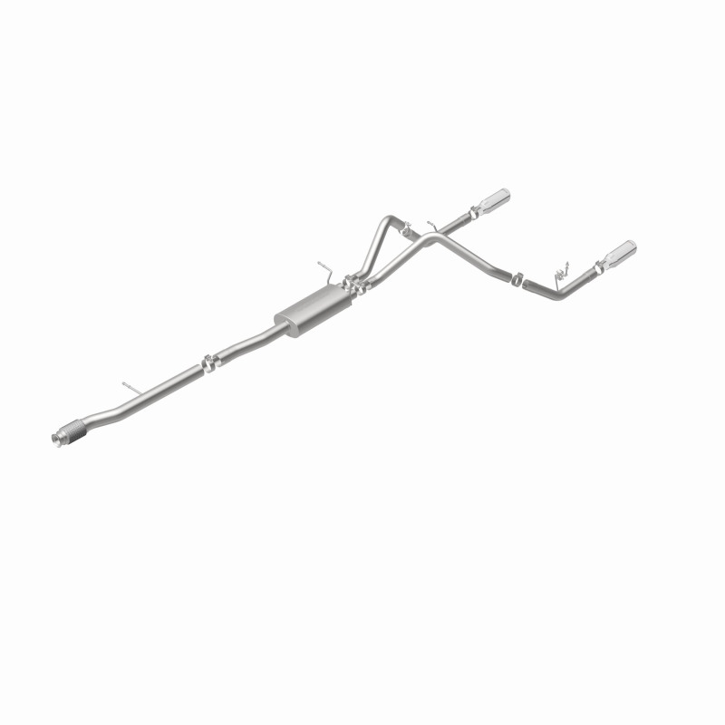 Chevrolet Silverado Performance Exhaust - Dual Split Rear Exit - Magnaflow - Cat Back Street Series - 2014